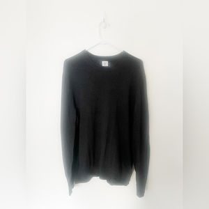 GAP Charcoal Gray Crew Neck Sweater